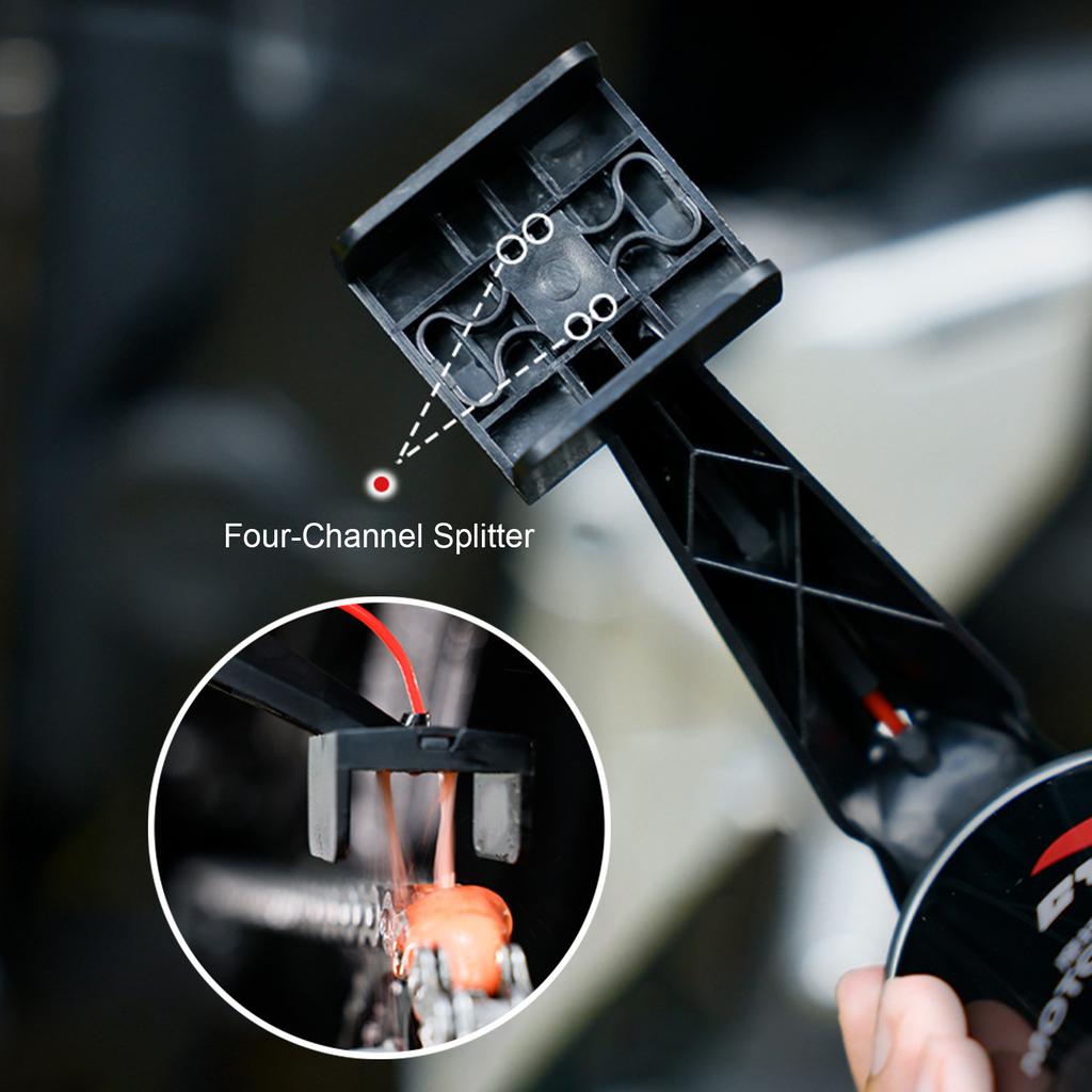 Motorradkettenöl-Applikator Motorradkettenöler Spray Getriebe Schmierfrei Kettenspray Kettenschmierstoff Kette Reiniger Aufsatz