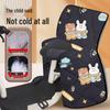 2024 Universal Child's Electric Vehicle Rear Seat Fleece Blanket - Thickened, Waterproof, Cold-proof, & Storable.