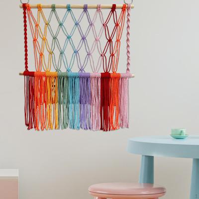 Hamak dla pluszowych zabawek Uchwyt na pluszaki Siatka Łatwy w montażu Ręcznie pleciona bawełniana lina Gobelin dla