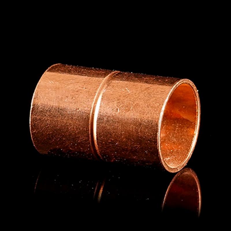 3/4 Inch Copper Sweat Adapters Sweat End Copper Tube Fittings for Air Conditioning Systems Refrigeration Pipe Connection
