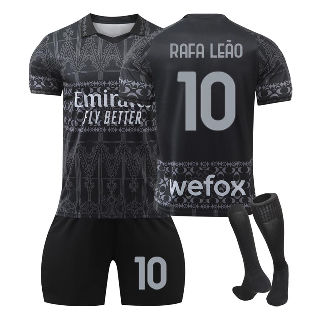 AC. Milan Away Dresy Sportovní tým Uniform Set Set Fotbalový tréninkový oblek