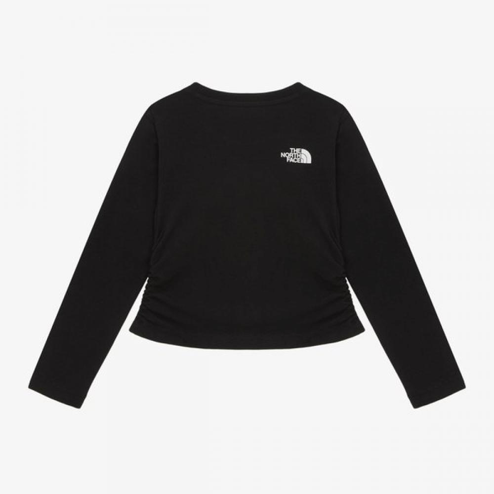 The North Face Kids Allison Long Sleeve Tee Black Nt7tr54t