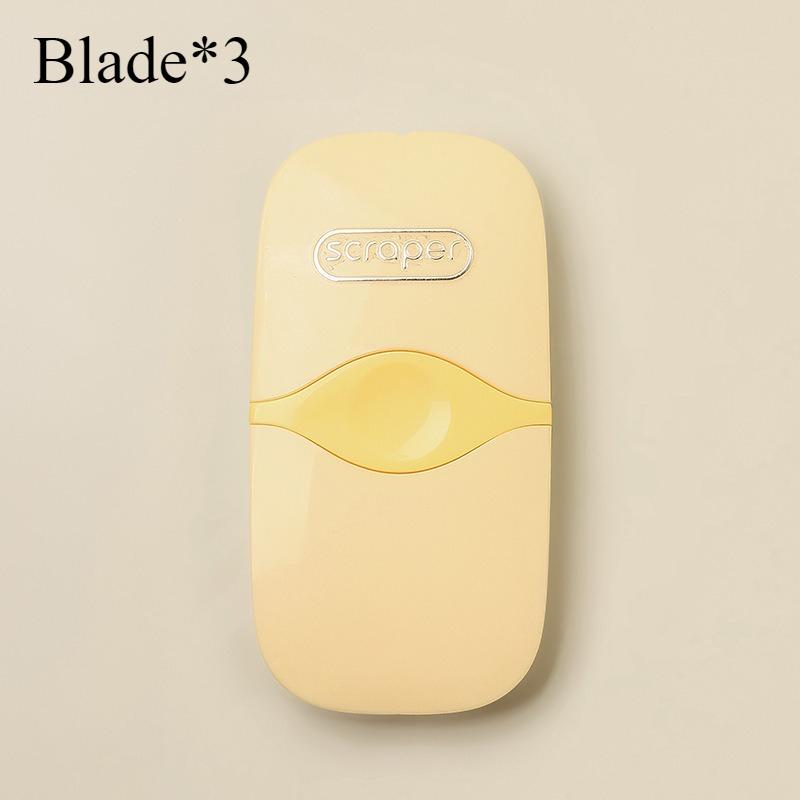 Multi functional scraper, adhesive remover, glass adhesive scraper, floor scraper, cleaning shovel