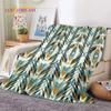 3D Lastest Nordic Turkish Bohemia Celt Soft Flannel Blankets,Throw Blanket Comfortable Blanket for Picnic Beds Sofa Home Bedroom