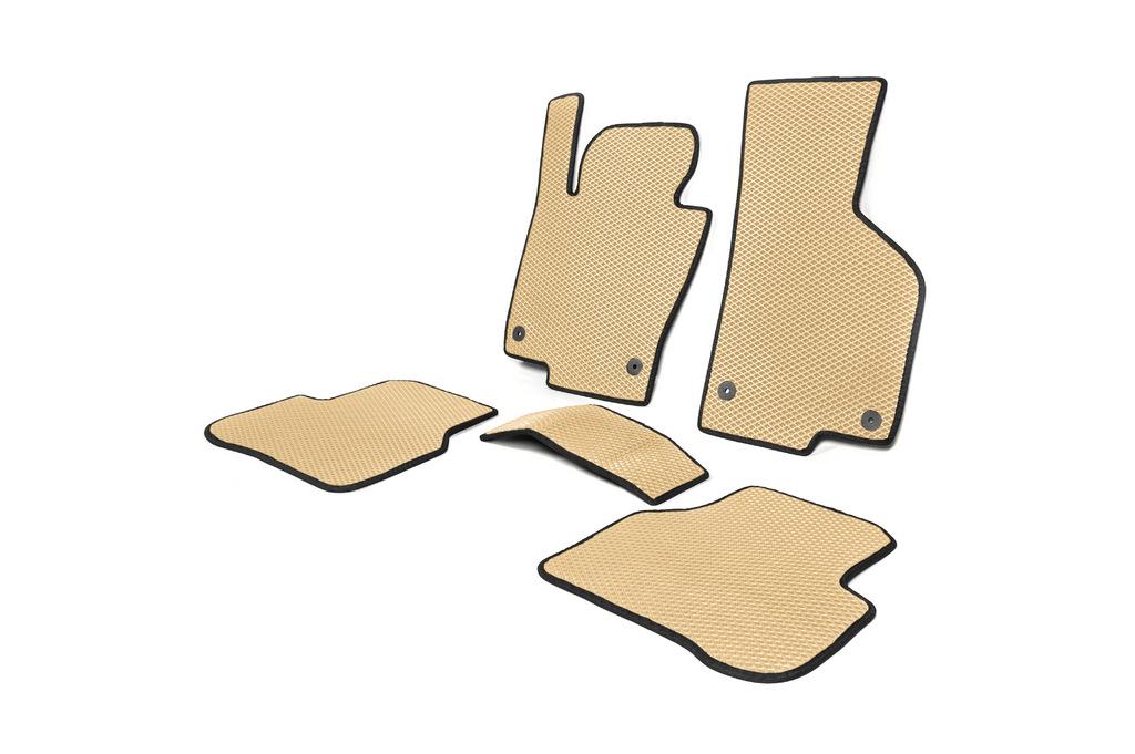 EVA Mats (EU, Beige) for Volkswagen Passat B7 2012-2015