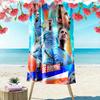 Man City'S Rodri Versatile Defender Waves Beach Towel Beach Towel For Vacation Photos Outdoor Camping Seaside Absorbent Bath Towel
