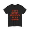 If It’s Sweet and Spicy It’s A Gemini Funny Shirt