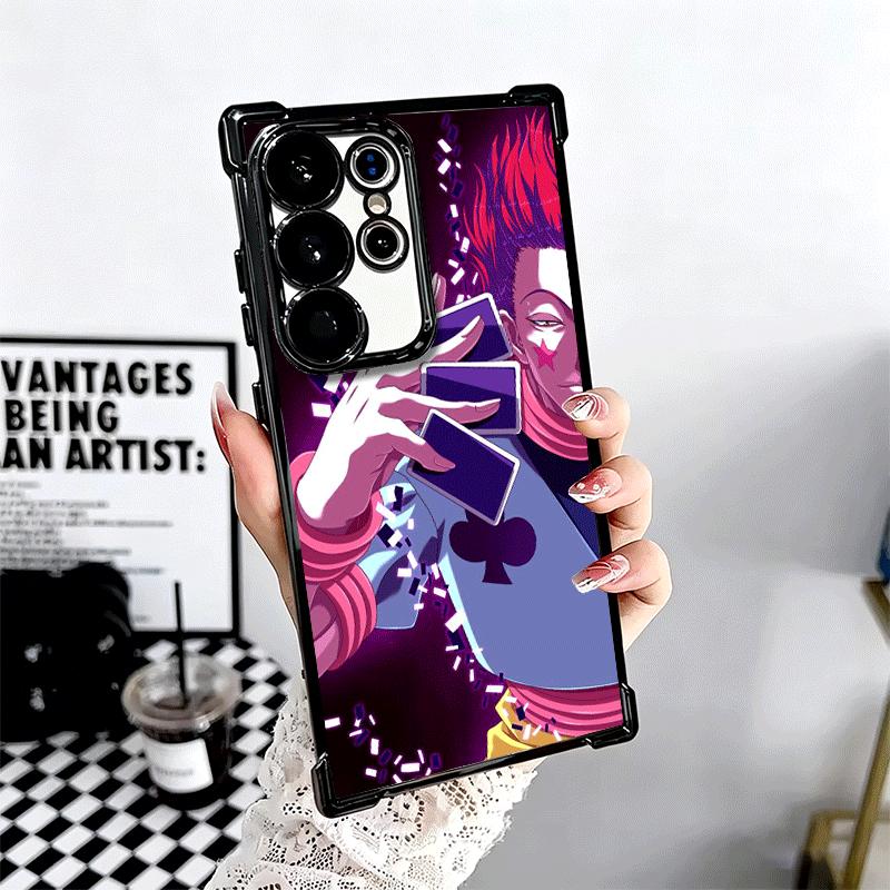Hunter X-Hunters Hisoka Soft Phone Case For Samsung Galaxy S26 Ultra S25 Edge S24 FE S23 Plus S22 S21 + S20 Plating Anti-Fall Fu