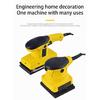 Sandpaper Machine Square Air Orbital Sander Rectangular Pneumatic Dry Grinder