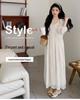 2026 New Style Korean Embroidered Plus Size Maternity Dress for Spring/Summer