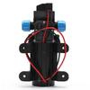 DC 12V 60W 120PSI 5L/MIN Agricultural Electric Water Pump Black Micro High Pressure Diaphragm Water Sprayer Car Wash 12 V