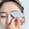Reusable Eyebrow Shaping Ruler Adjustable Makeup Drawing Guide Eyebrow Design Ruler Portable Makeup Tool for Beginners Pros