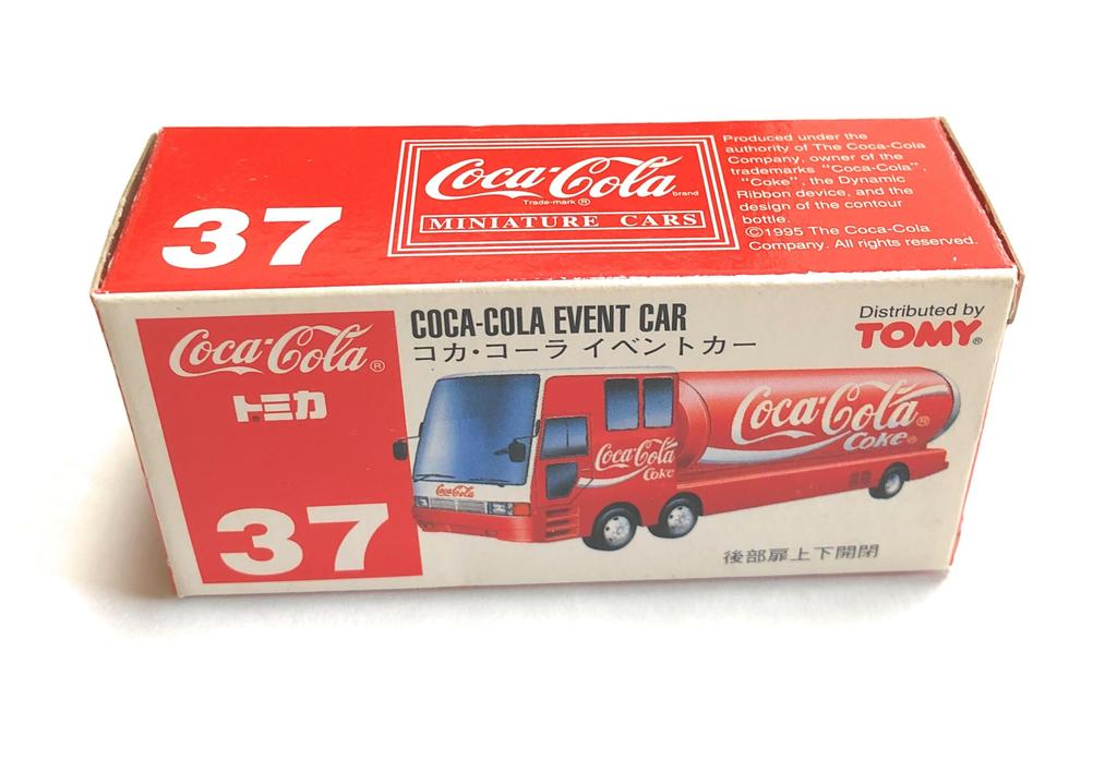 Tomica 37 Event Car Blue Tomy Coca-Cola