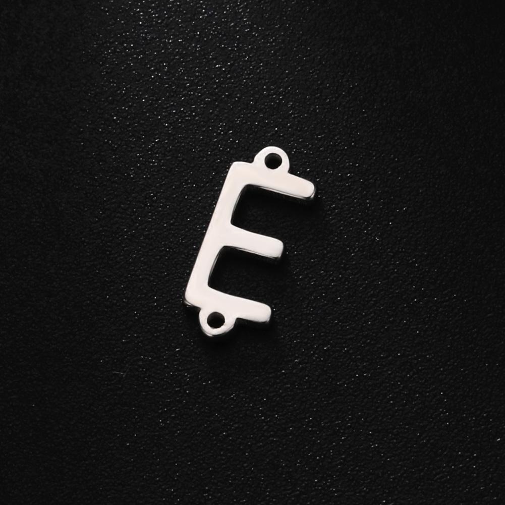 Cazador 5 Pcs/Lot Stainless Steel Gold Color Capital Letter DIY Charms for Jewelry 26 A-Z Alphabet Pendant for Necklace Bracelet