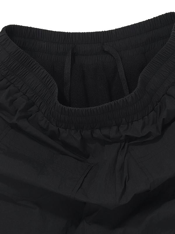 BBC EARTH Flee Parachute Pants_Black