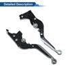 Motoforti  Short/Long Brake Clutch Levers for BMW 6 Position Adjustable Motorcycle Handlebar Brake Lever Aluminum Alloy Solid