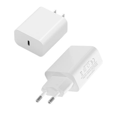 European and American 30W Gallium Nitride PD Fast Charging Head, Suitable for Apple Charger Single-port Mobile Phone Charger Head