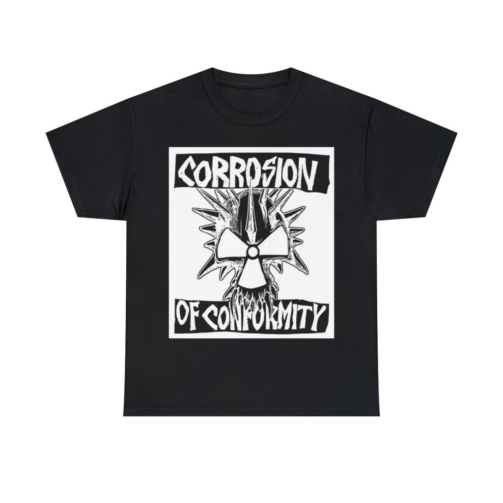 Corrosion Of Conformity white n black Short Sleeve Tee