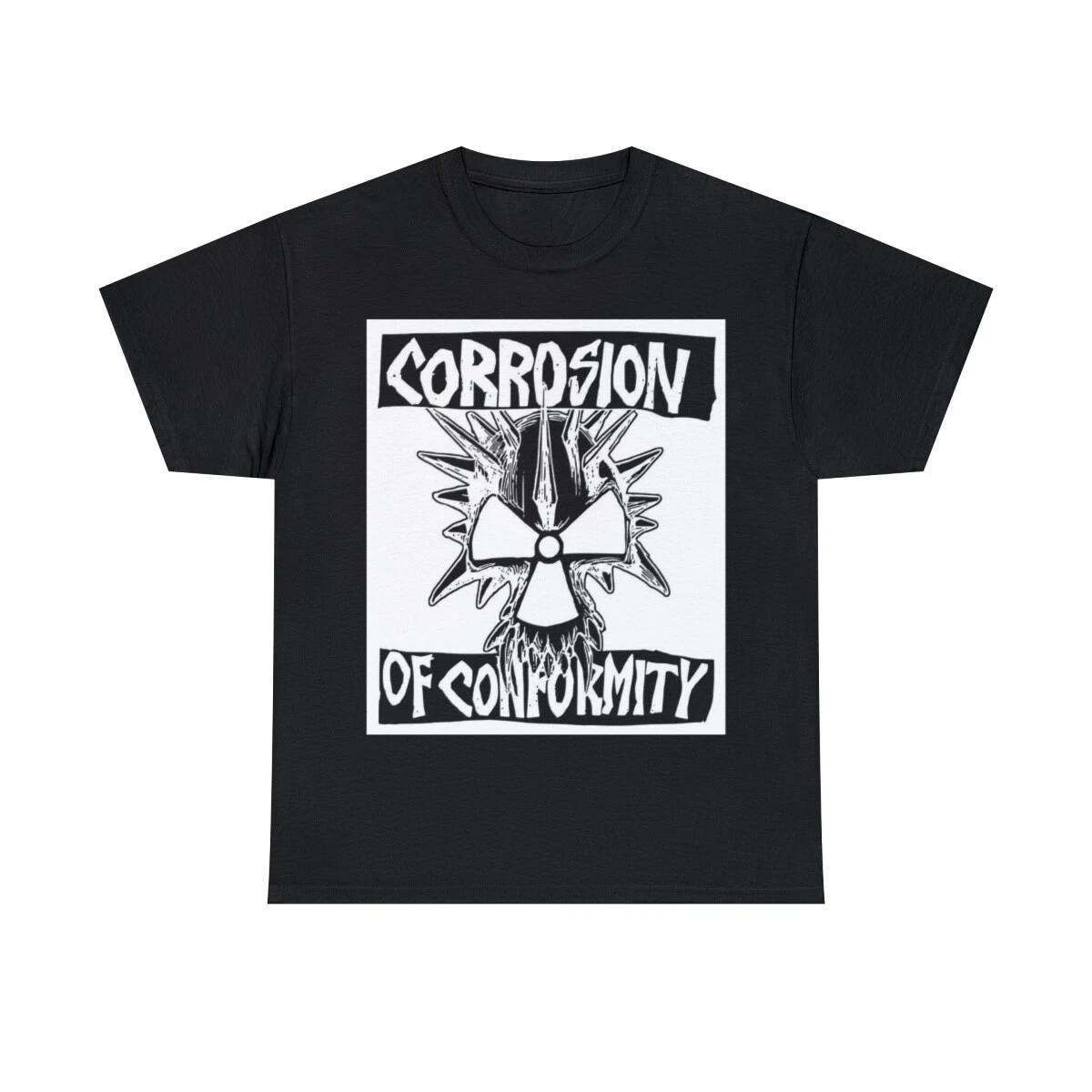 Corrosion Of Conformity white n black Short Sleeve Tee S