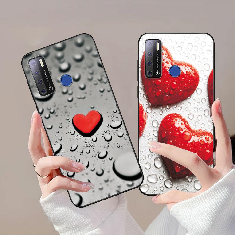 For Tecno Pouvoir 4 Case Soft Silicon Phone Cover For Pouvoir 4 Case For For Tecno Pouvoir 4 Cover Coque Bumper Fashion Cute