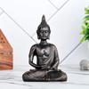 Ny Sittende Mediterende Buddha Statue pyntegjenstand Idol Hjemmedekorasjonsartikler for Stue og Gaver