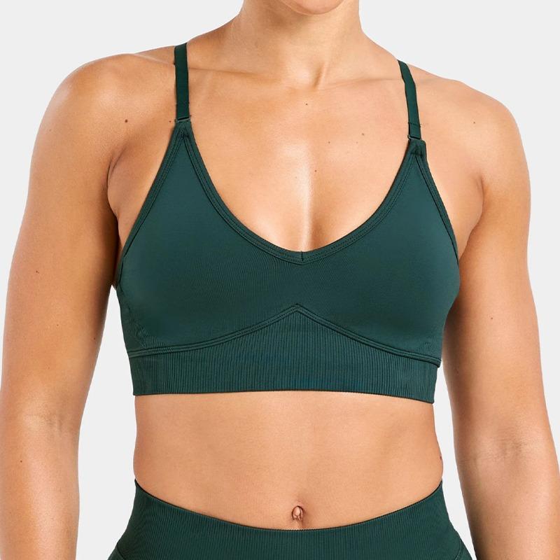 Seamless High Support Quick Dry Yoga Sports Bra For Women