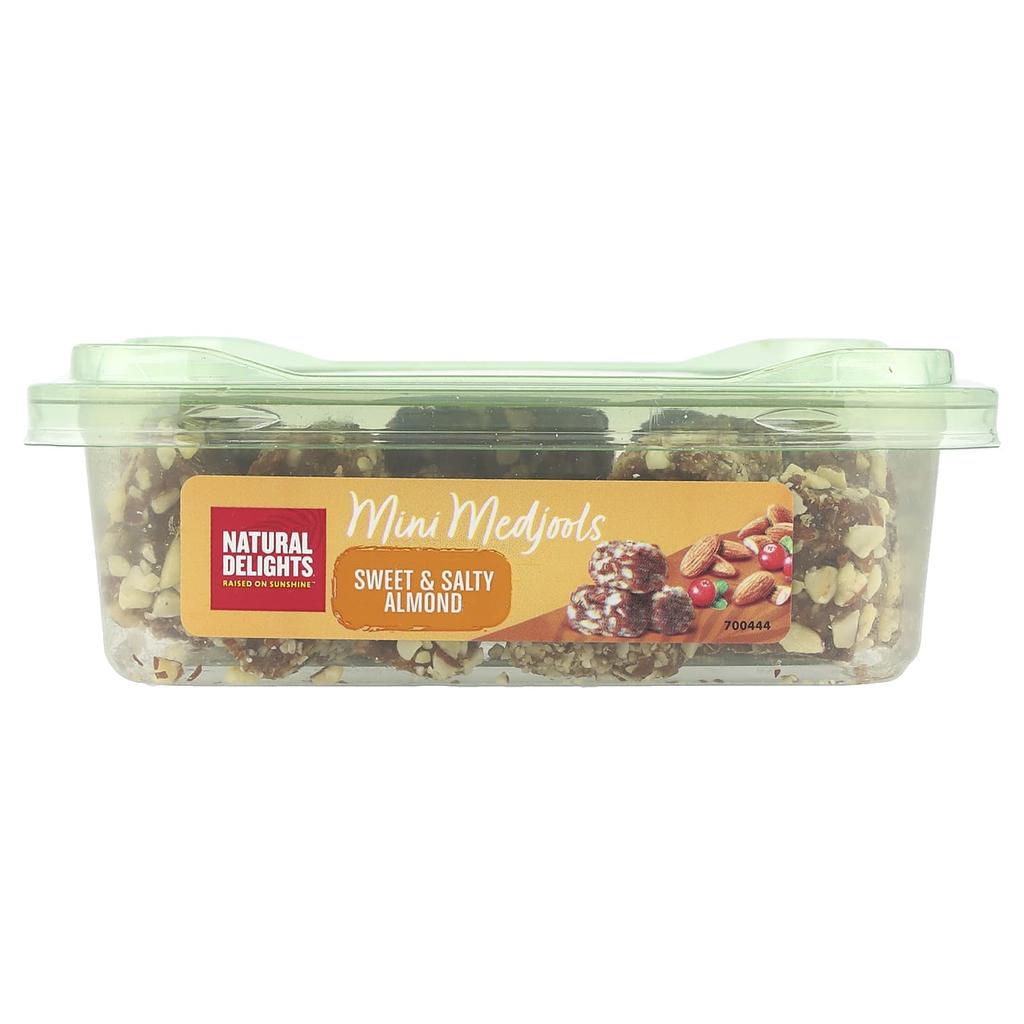 Natural Delights, Mini Medjuols, Sweet & Salty Almonds, 12 oz (340 g)