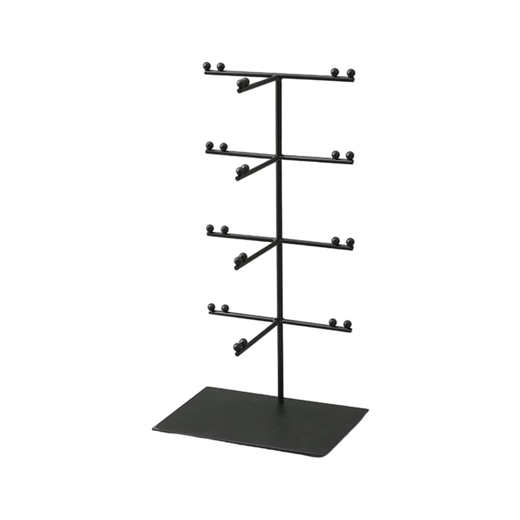 Countertop Sunglasses Organiser Stand Space Saving Eyeglasses Holder Eyewear Display Rack for Table or Dresser