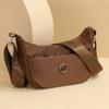 Leichte Nylon-Umhängetasche für Damen, lässige Schulterhandtasche mit verstellbarem Riemen