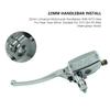 Right and Left 7/8" 22mm Motorcycle Front Brake Clutch Master Cylinder Hydraulic Pump with Lever For Yamaha Suzuki Honda