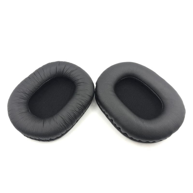 Leather Cloth Earpads for MDR-7506 7510 7520 CD900ST Earphone Memory Foam Earcups Breathable Ear Cushions