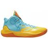 New LINING Sonic 9 Team Basketball Shoes Men Mid Top Yellow/Blue ABPR017-2