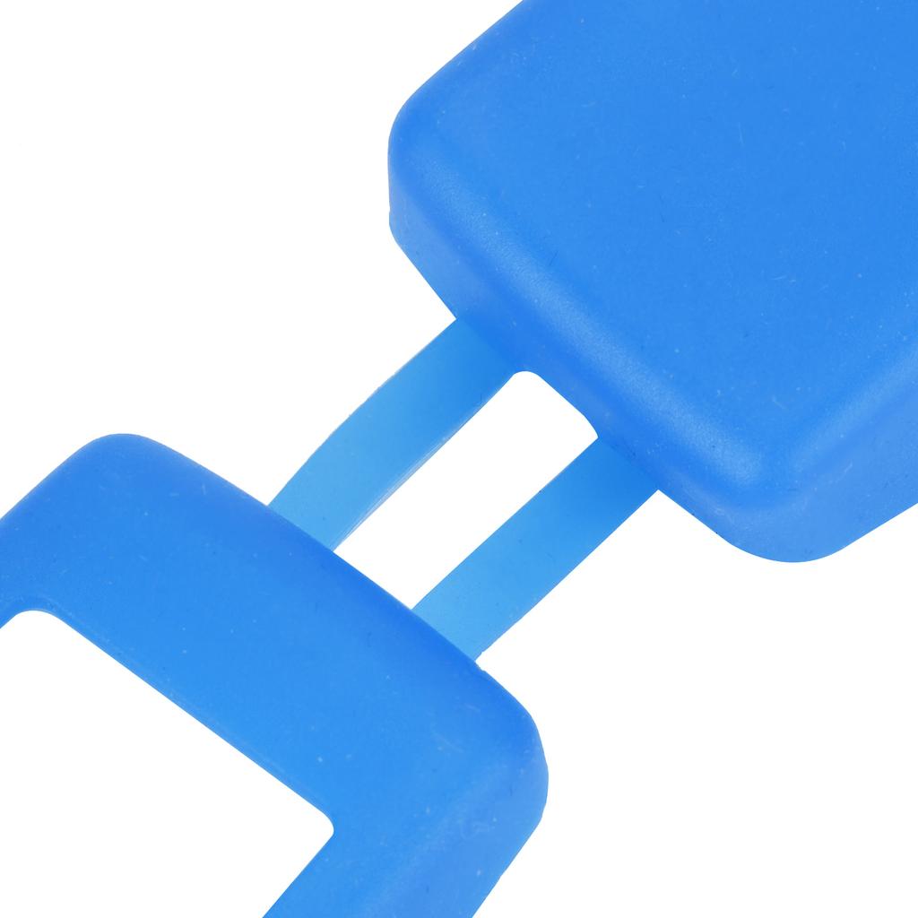 2Pcs Oximeter Cover Portable Silicone Fingertip Pulse Monitor Protector for Travel Home(Black White )