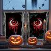 3D Halloween Fensteraufkleber Blutiges Auge Wandaufkleber Horror Geist Zerbrochenes Glas Festival Party Dekorationen Selbstklebende PVC Aufkleber