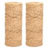 Khaki Paper Wrapped Wire 328 Feet Craft Raffia Ribbon Paper Twine String  DIY Craft Making