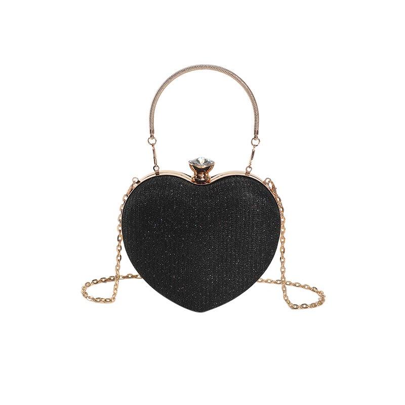 Trendy And Stylish Small Bag With Unique Lock Buckle 2023 Summer Fashion Chain Shoulder Crossbody Bag Gold Silver Pink Blue)