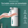 1 Set Soap Dispenser Adjustable USB Rechargeable Touchless Foaming Soap Dispenser