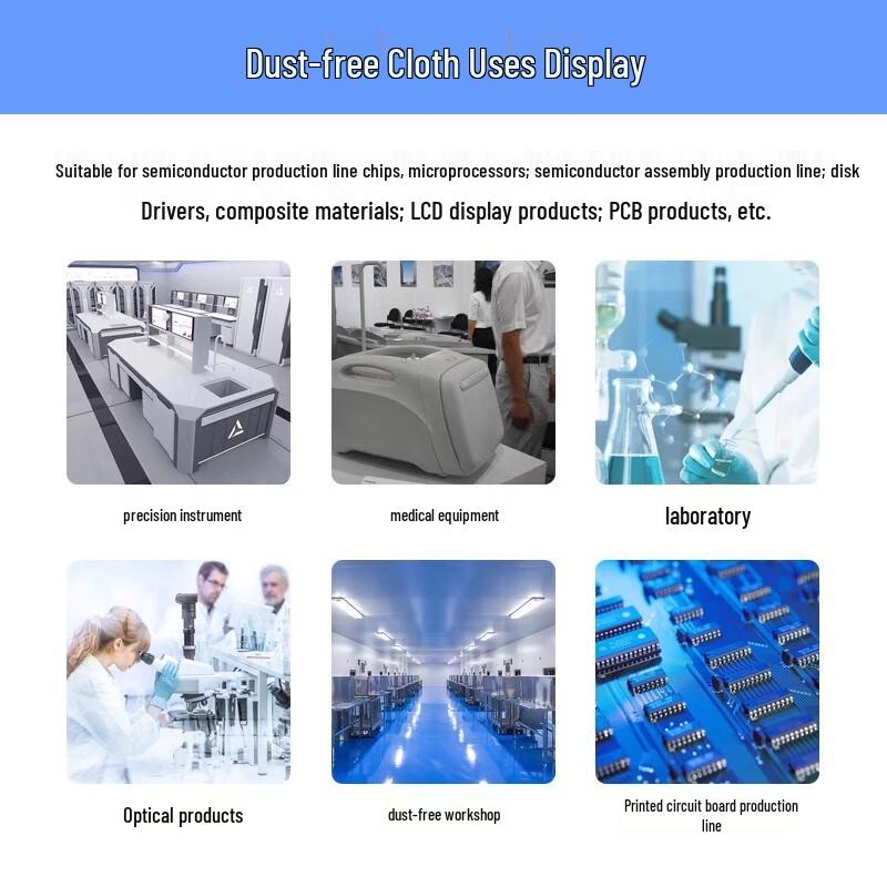 Baichen Ultra-Fine Dust-Free Wipes for Electronics & Industrial Use