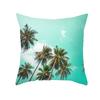 Sofa Decoration Square Pillow Summer Ocean Vacation Beach Print Pattern Home Living Room Cushion Cover