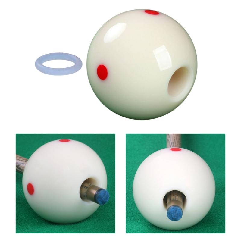 Perforierter Billard-Strich-Übungsball mit Loch Billardtisch-Zubehör Billard-Strich-Trainer Langlebig