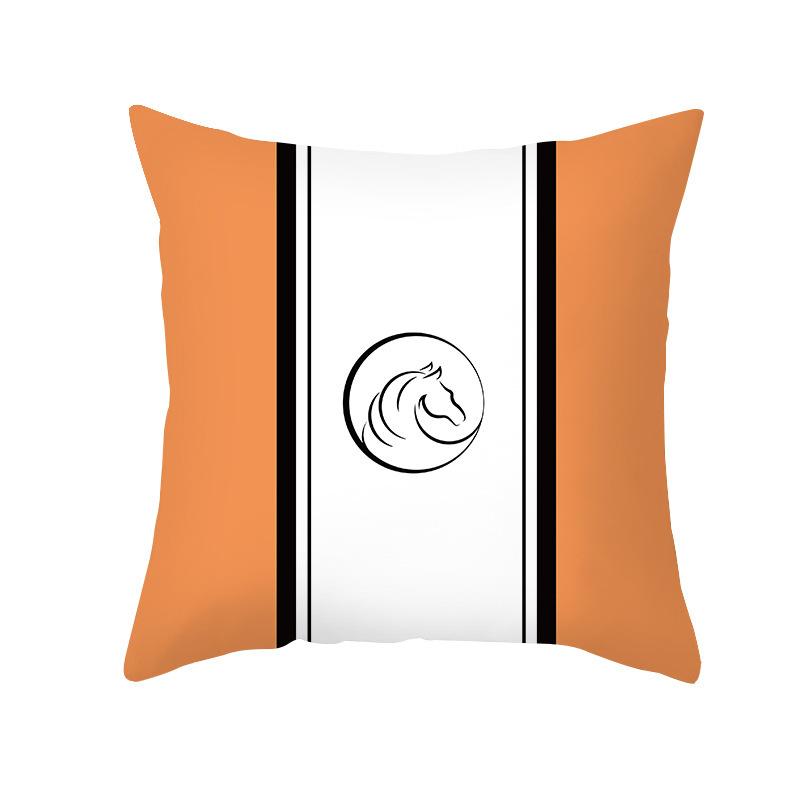 New Style Pillow Case, Geometric Pillow, Light Luxury Pillow Case, Sofa Cushion Cover, Lumbar Support