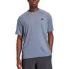 adidas Running T Shirts Men's Dark Blue Moderate KS5576