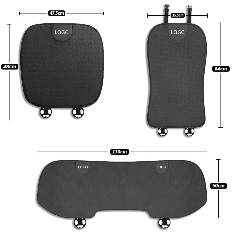 1/2 Stuks Autostoel IJszijde Kussen Lendensteun Decoratieve Accessoires Voor Volvo XC60 S60 V40 V50 V60 S80 S40 C30 AWD C70 S40 S60 S80