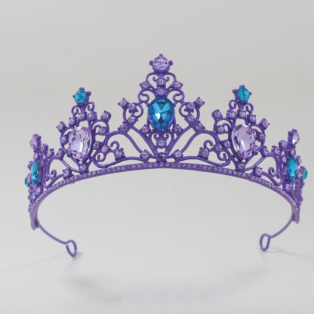 Akcesoria Ślubne Korona Korona na Włosy Modne Nakrycie Głowy Korona Królowej Węzeł Akcesoria do Studia Ślubnego