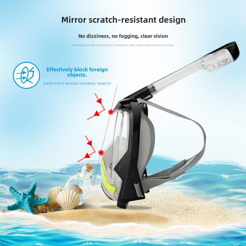 Snorkeling and Diving Goggles with GoPro Mount