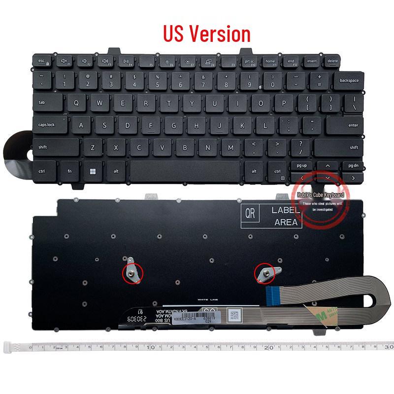 Compatible Keyboard for Dell Inspiron 11 3000 2-in-1 (Models 3157, 3152) and Latitude E3120