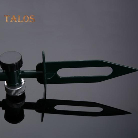 22" H Garden Sprinkler Aluminum Alloy Flower Shape Sprinkler with Spike Motion Activated 360 Degrees Sprinkler for Water Feature Yard Lawn Art