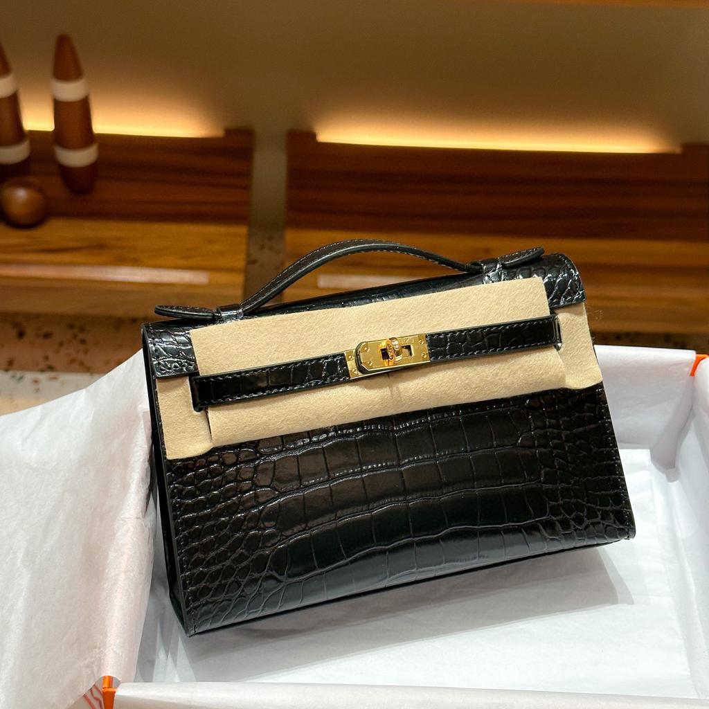 Μια Γενιά Τσάντας Hermès Birkin Μίνι Τσάντα Χειρός Βραδινή Τσάντα Υψηλής Ποιότητας Γνήσιο Δέρμα Τσάντα Ώμου Μικρή Τσάντα Γυναικεία