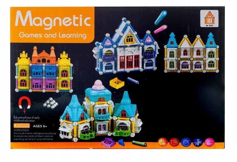 Magnetic Blocks Small Castle 60 pcs