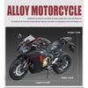 New 1/9 Honda CBR1000RR Alloy Die Cast Motorcycle Model Vehicle Collection Sound and Light Off Road Autocycle Toys Car